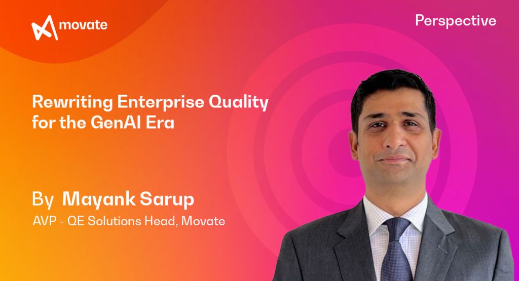 The Shift Left Has Shifted Again: Rewriting the Enterprise Quality Strategy for the GenAI Era