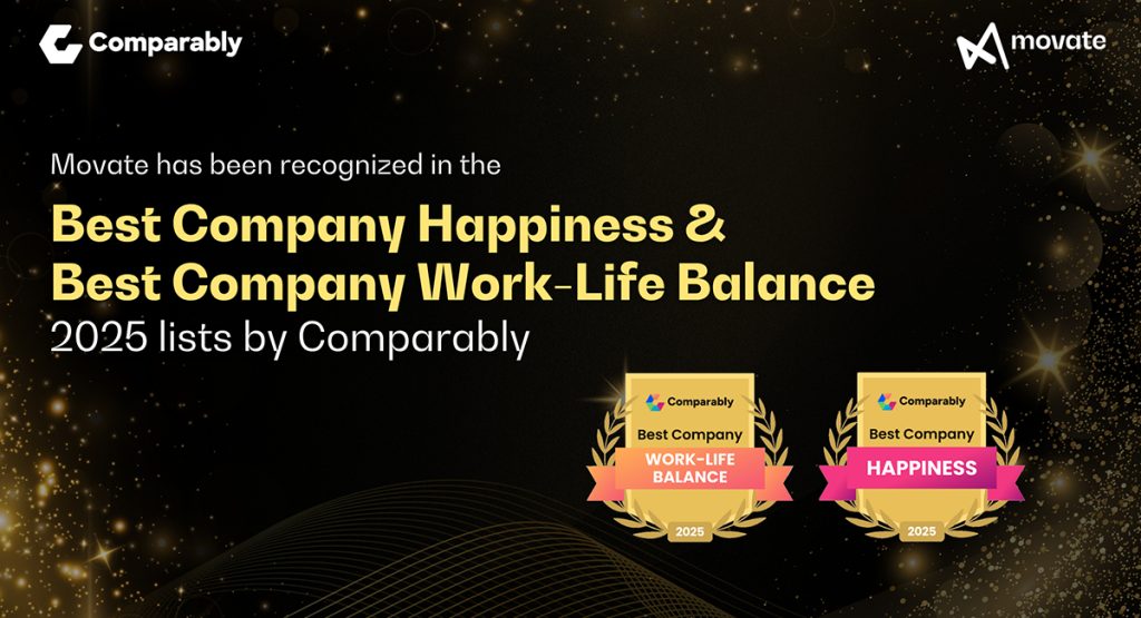Movate Recognized in the Annual “Best Places to Work Awards” 2025 by Comparably