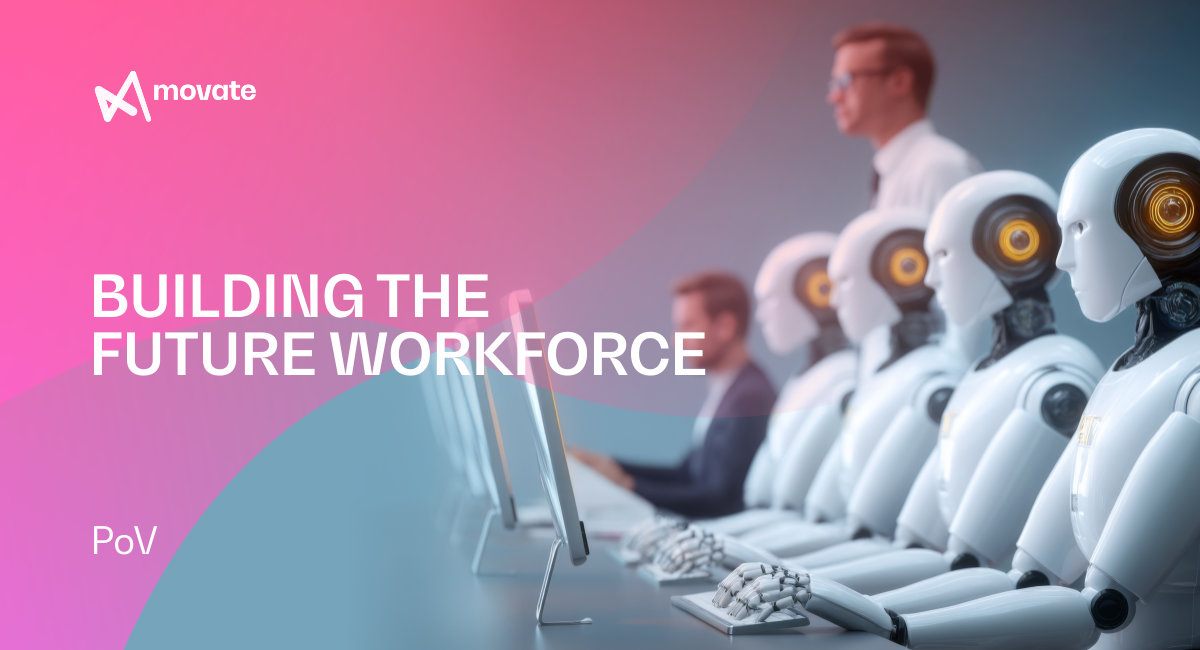 movate-future-workforce-human-ai-workforce-model-hero-banner Movate Point of View on building the future workforce using a human-as-supervisor and AI-as-workforce model for AI-driven software engineering teams.