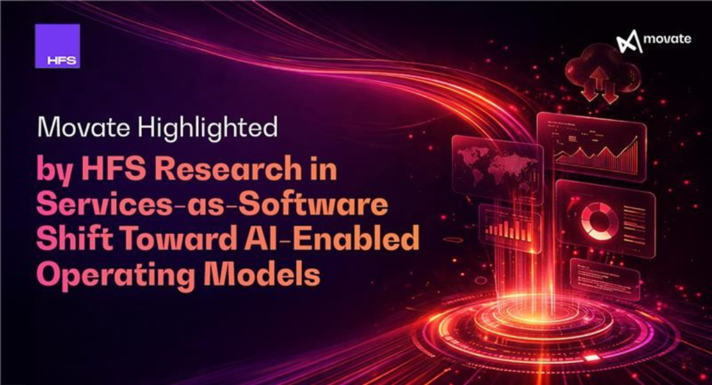 Movate Featured in HFS Research Highlight Report: “Services-as-Software” Shift Toward AI-Enabled Operating Models