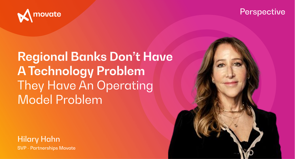 Regional Banks Don’t Have a Technology Problem. They Have an Operating Model Problem