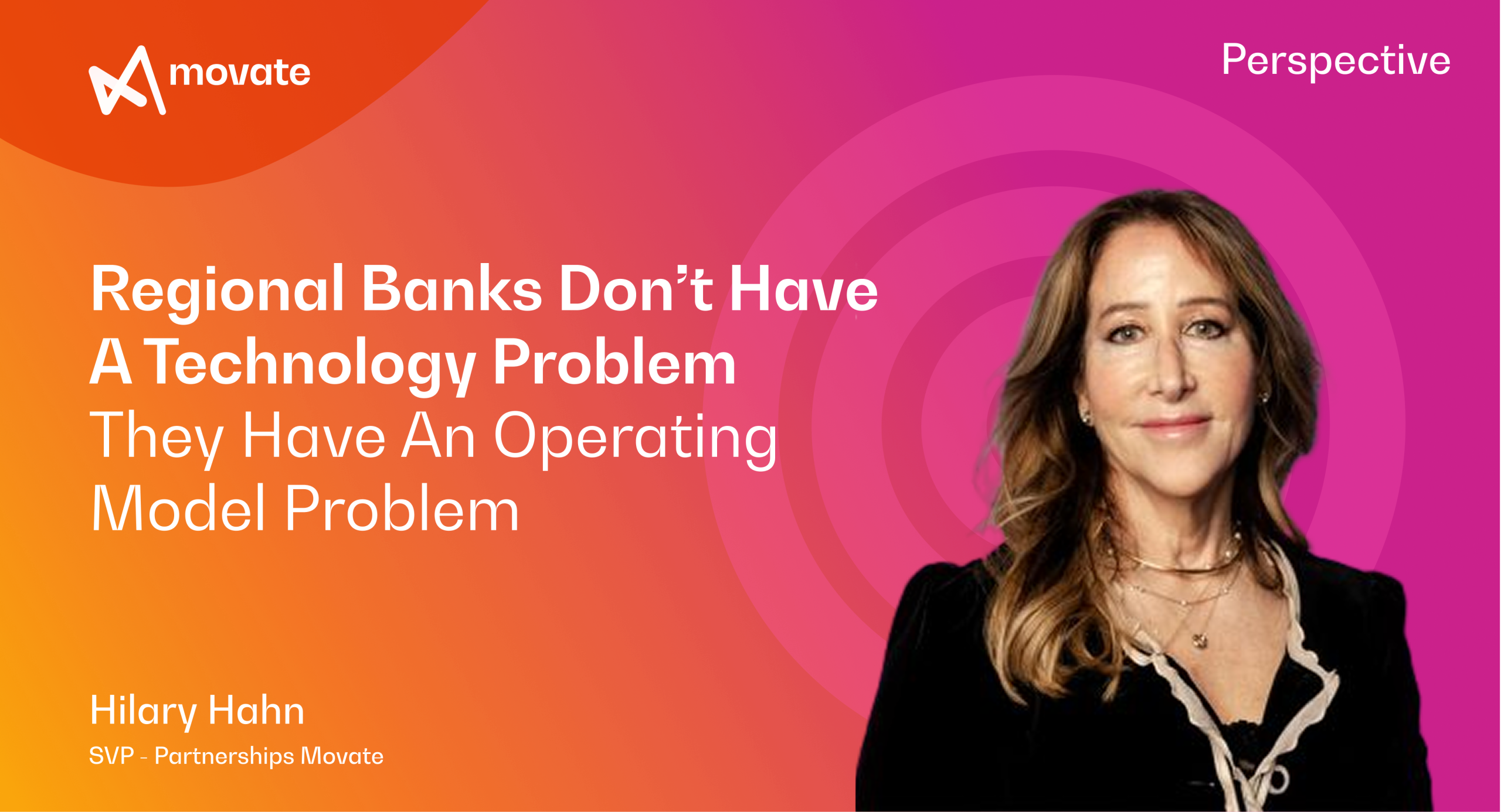 Regional Banks Don’t Have a Technology Problem. They Have an Operating Model Problem