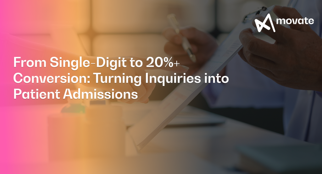 From Single-Digit to 20%+ Conversion: Turning Inquiries into Patient Admissions